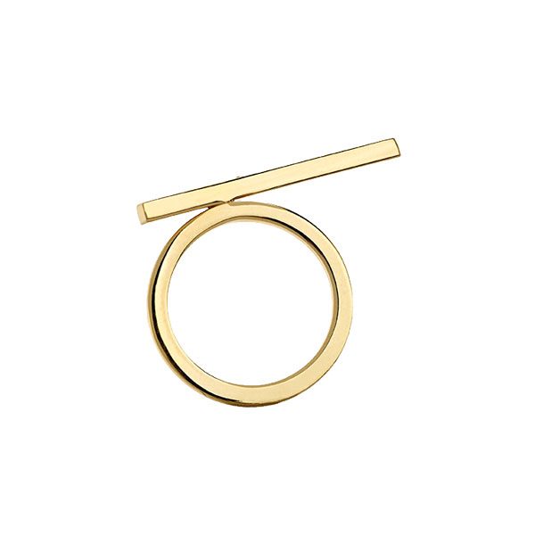 Two-Finger Ring in 18-Karat Yellow Gold